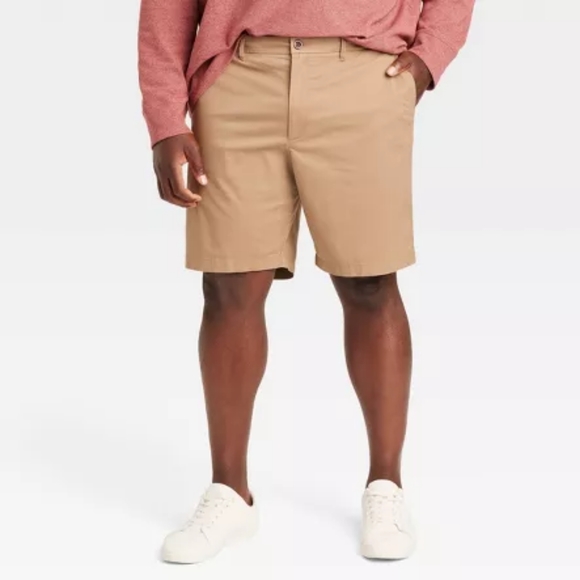 Men's Every Wear 10.5" Slim Fit Flat Front Chino Shorts - Goodfellow & Co™ - Picture 2 of 6